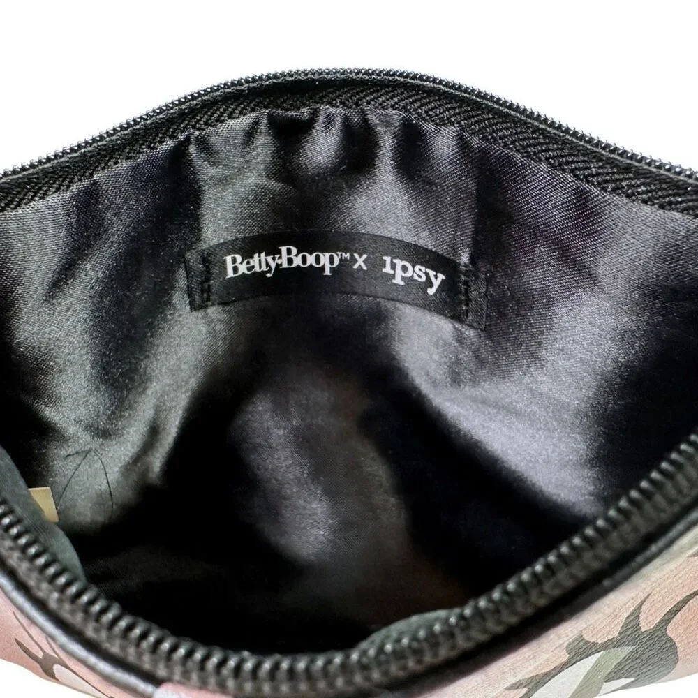 Betty Boop x Ipsy Sequined Cosmetics Bag - 7.5” x 5”